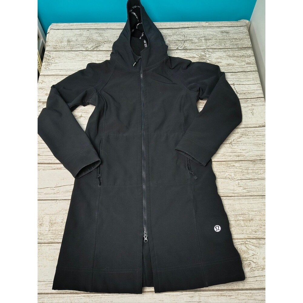 Lululemon Black Long Softshell Jacket